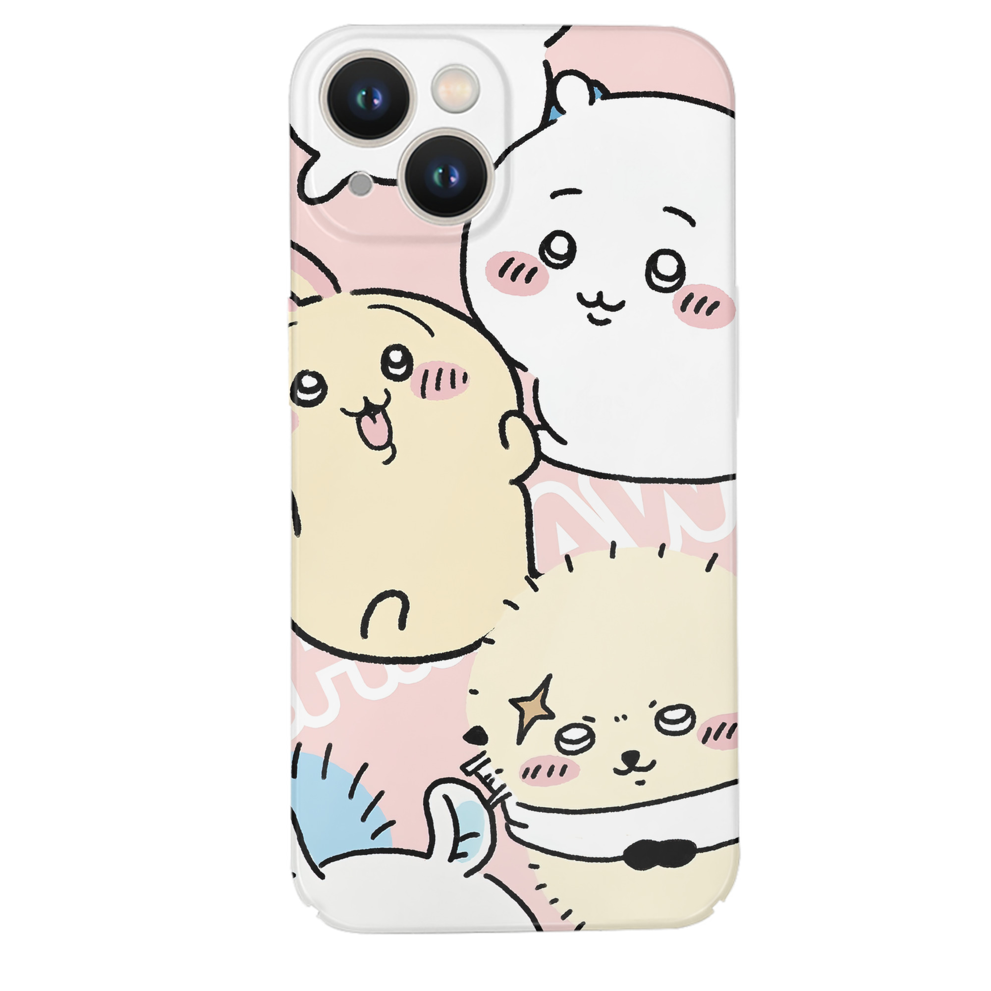 （画像用） ちいかわ Chii-kawa 【iPhone 14シリーズ対応】ハードケース
